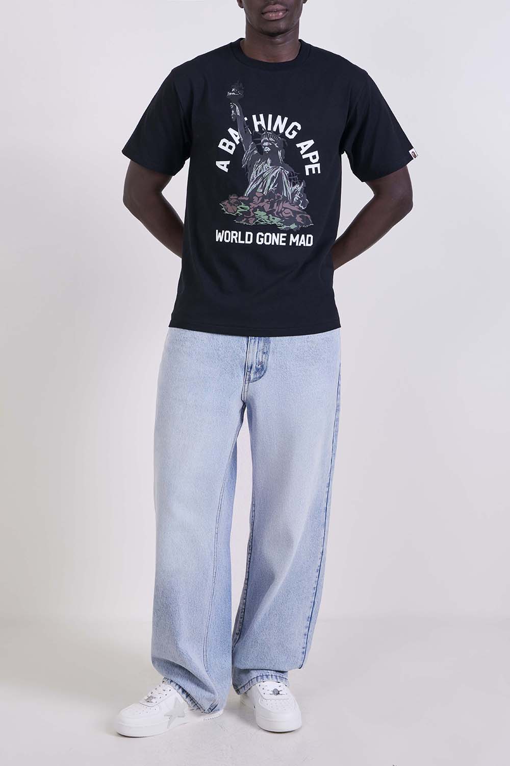 חולצת טי בגזרה משוחררת